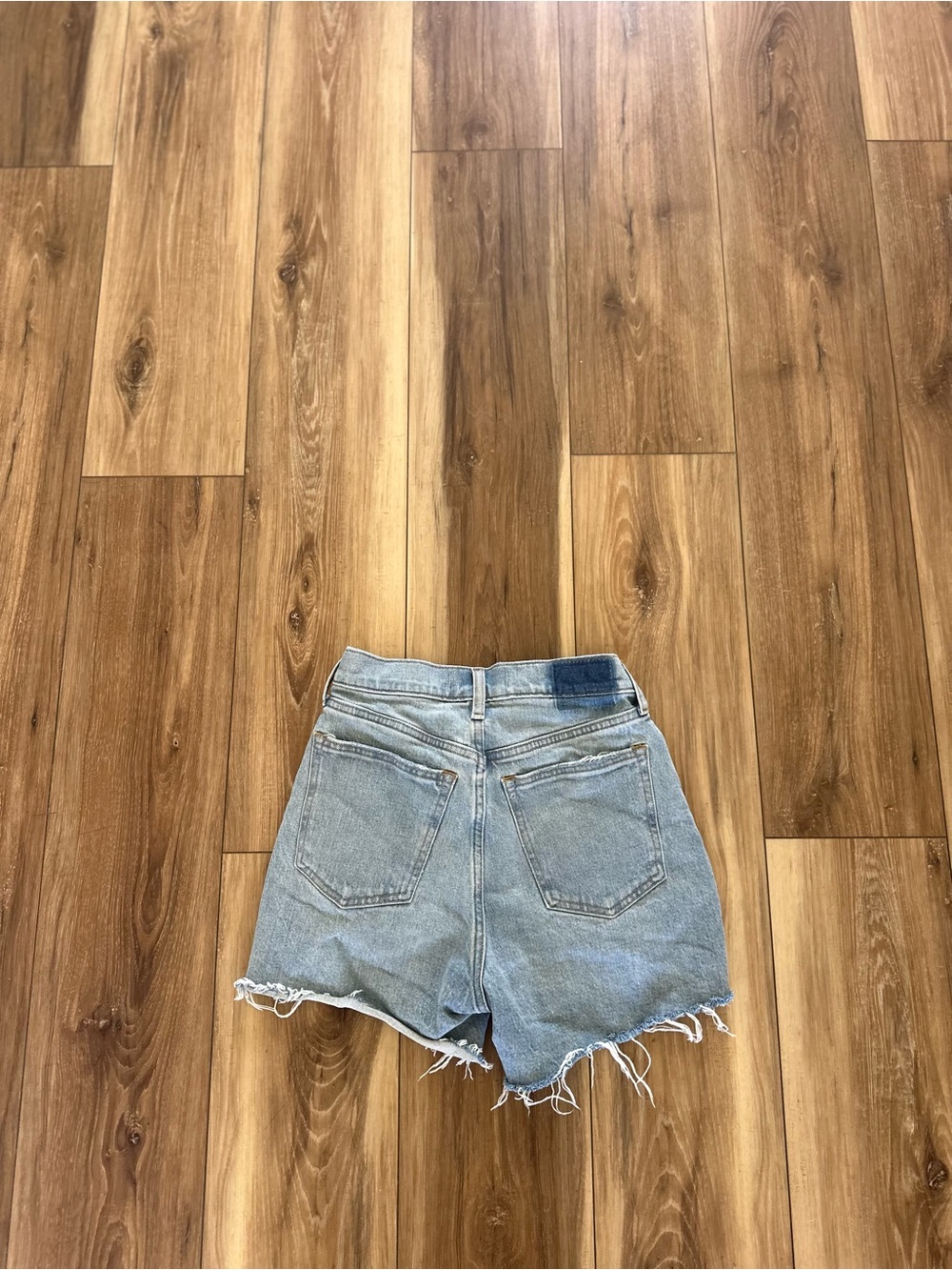 Abercrombie & fitch womens the 4” mom short high rise shorts size 25/0 - Picture 4 of 5